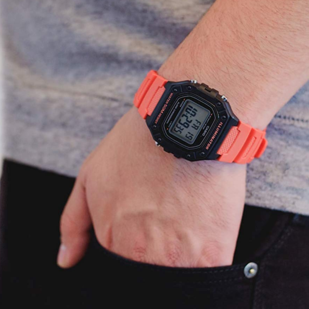 Casio Resin W-218H-4B2VDF