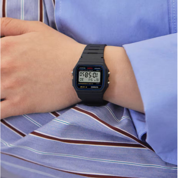 Casio Resin F-91W-1Q
