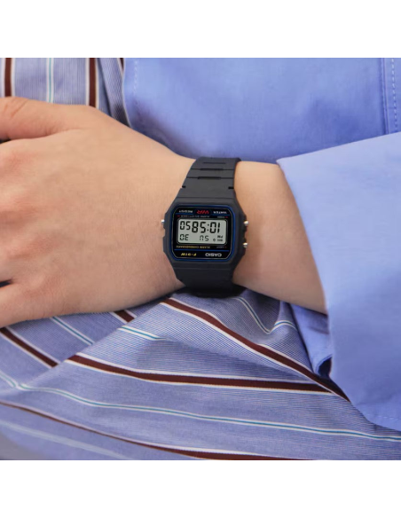Casio Resin F-91W-1Q