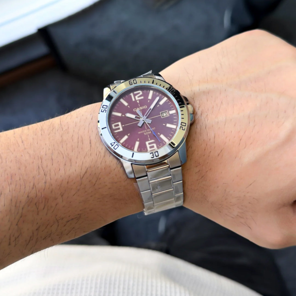 CASIO MEN MTP-VD01D-6BVUDF