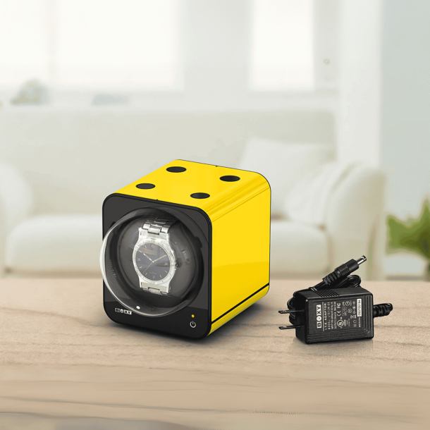 Boxy Fancy Brick Winder Yellow